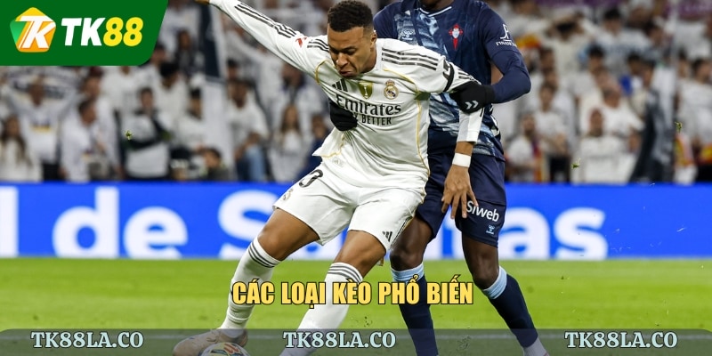 Các loại kèo phổ biến 